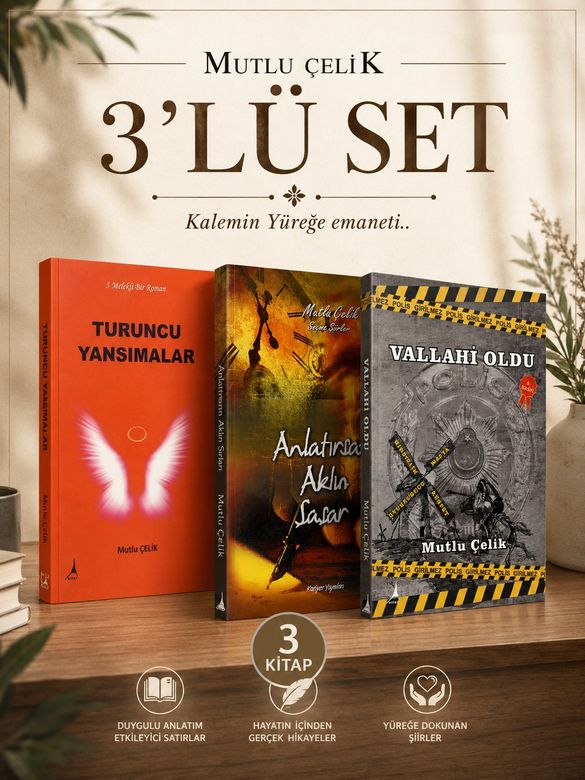 MUTLU ÇELİK 3 lü Set2