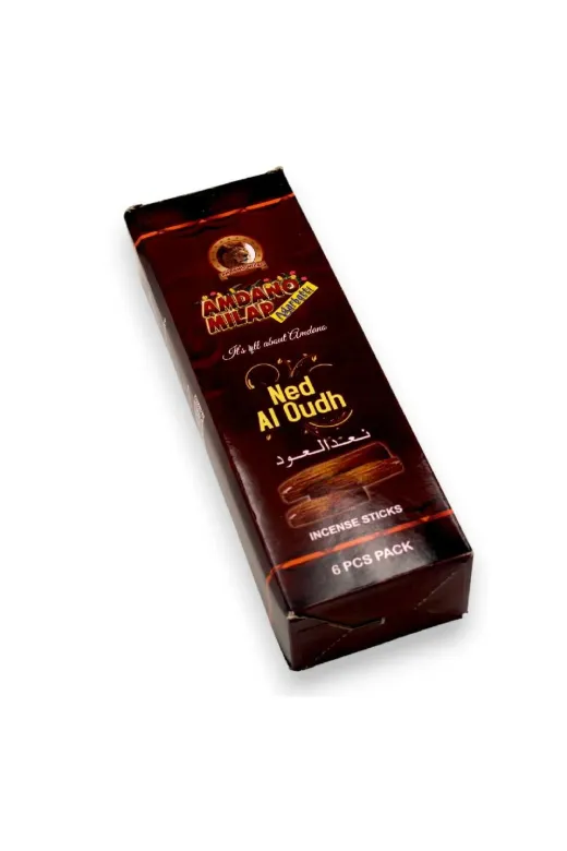 MyReal 8961102307799 Amdano Milap Tütsü Ud İğnesi (Ned Al Oudh) 20 Çubuk 6 Lı Kutu