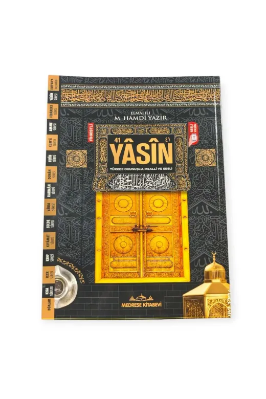 MyReal hczysn016 10'lu Orta Boy Kabe 41 Yasin-I Şerif Geniş İçerik (17X24 Cm)- Türkçe Okunuşlu, Mealli, Karekodlu Ve Bilgisayar Hatlı (192 Sayfa)