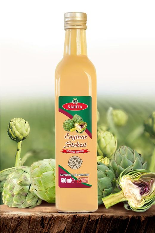 Nahita RT-RYL-HMR10133 Enginar Sirkesi % 100 Doğal Katkısız 500 Ml