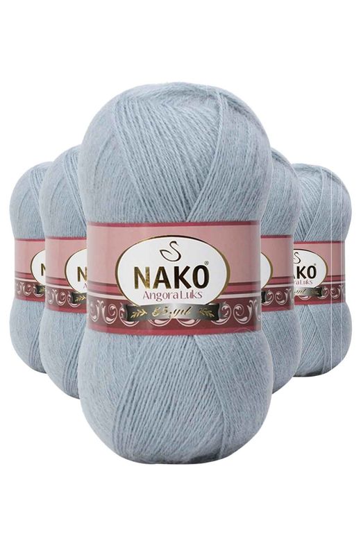 Nako RT-RYL-5ARNKANGL12936 5 Adet Angora Lüks El Örgü İpi  12936
