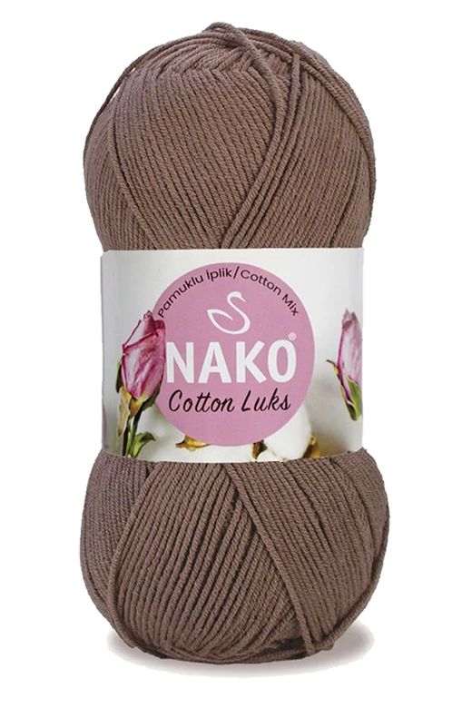 Nako RT-RYL-HMR16147 5 Adet Cotton Lüks Yelek Tunik Kazak Bluz Hırka İpi Yünü Toprak 97583