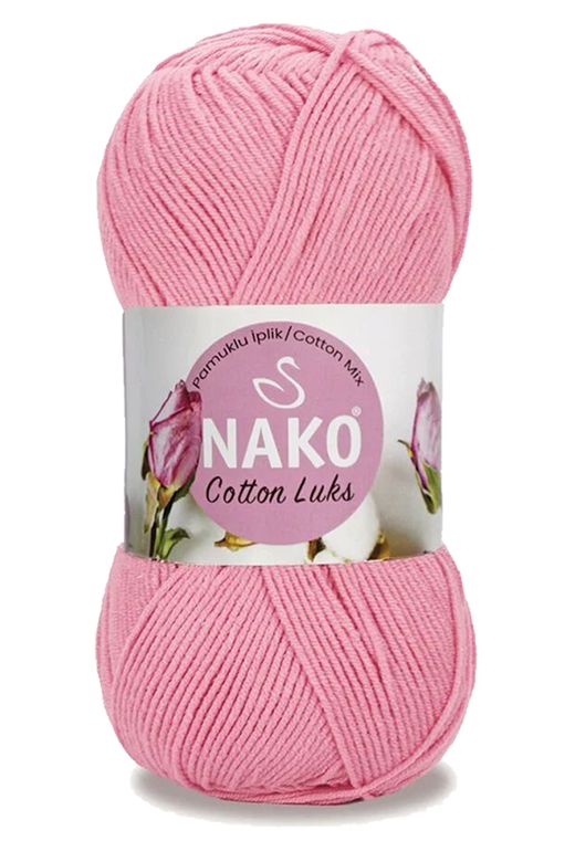 Nako RT-RYL-HMR16154 5 Adet Cotton Lüks Yelek Tunik Kazak Bluz Hırka İpi Yünü Pembe 97549