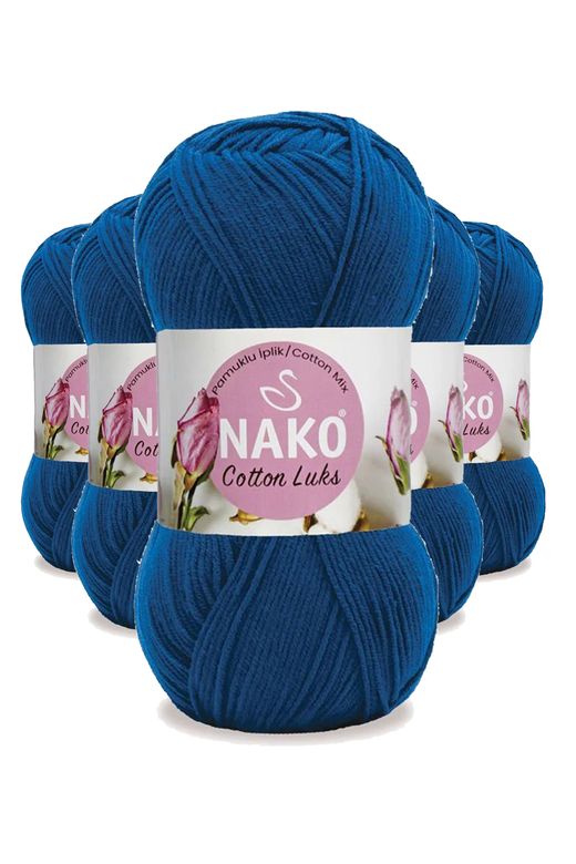 Nako RT-RYL-HMR16157 5 Adet Cotton Lüks Yelek Tunik Kazak Bluz Hırka İpi Yünü Parlement 97562