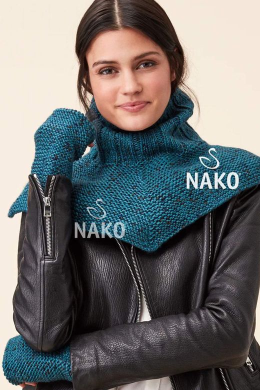 Nako RT-RYL-NWNKVT31764-5 5 Adet Vega Tweed Premium Akrilik El Örgü İpi Yünü No: 31764