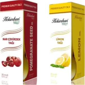 Nar Çekirdek Yağı 20 ml ve Limon Yağı 20 ml