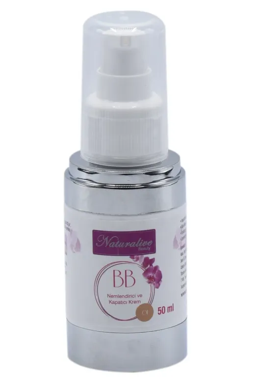 Naturalive 8699383820682 Bb Nemlendirici Ve Kapatıcı Krem Açık Ton 50 Ml
