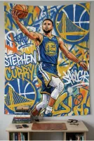 NBA Basketball Temalı Duvar Örtüsü Basketbol Kaliteli Kumaş