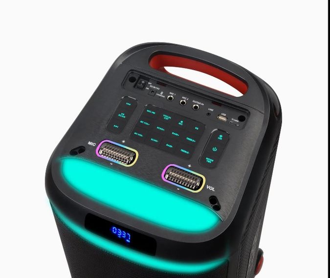 ndr 1908 8 inç Ndr 1908 8 İnç  Kablosuz Dj Karaoke Ses Kutusu Parti Ses Sistemi Taşınabilir Bluetooth Hoparlör