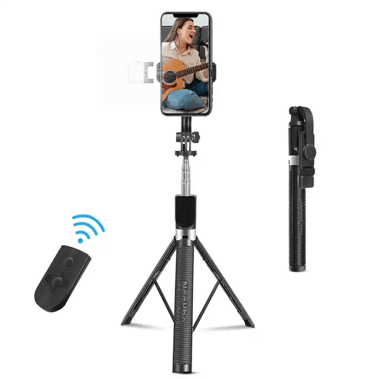 Neepho P170S Uzatılabilir Elde Taşınabilir Sabitleyici Standı Selfie Çubuğu