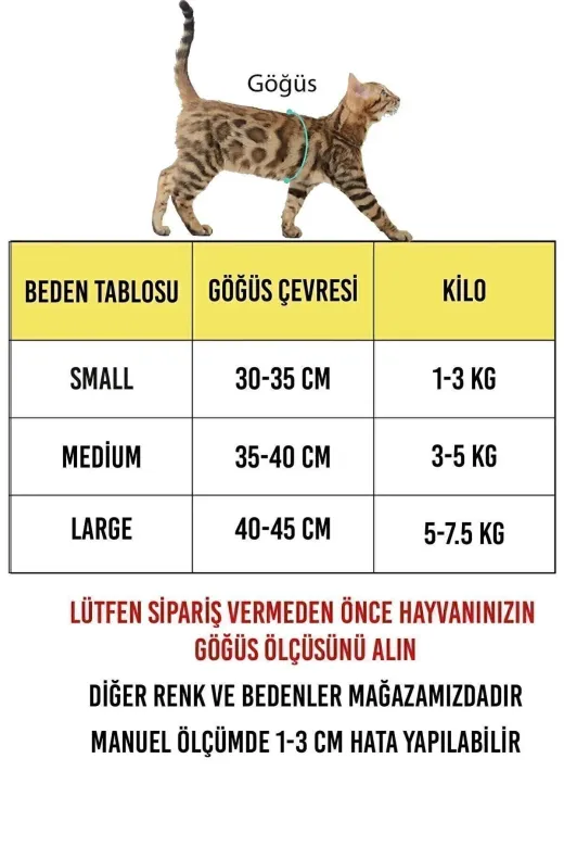 nefertiti cosmetic kırmızı1750 3 Kat File Yeni Nesil Nefes Alabilen Kedi Göğüs Tasma 2'li Set Kırmızı