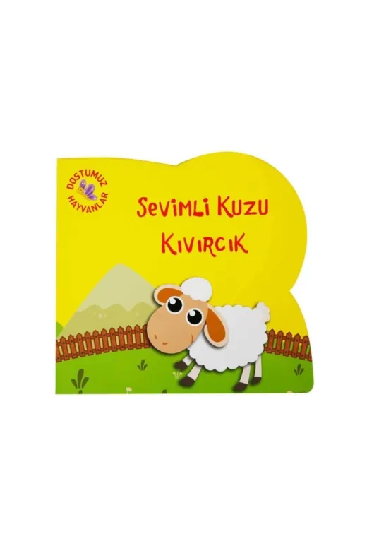 Net Çocuk 9786051243634 Bebek Kitabları 0 12 Ay Bebek Kitapları Sevimli Kuzu Kıvırcık