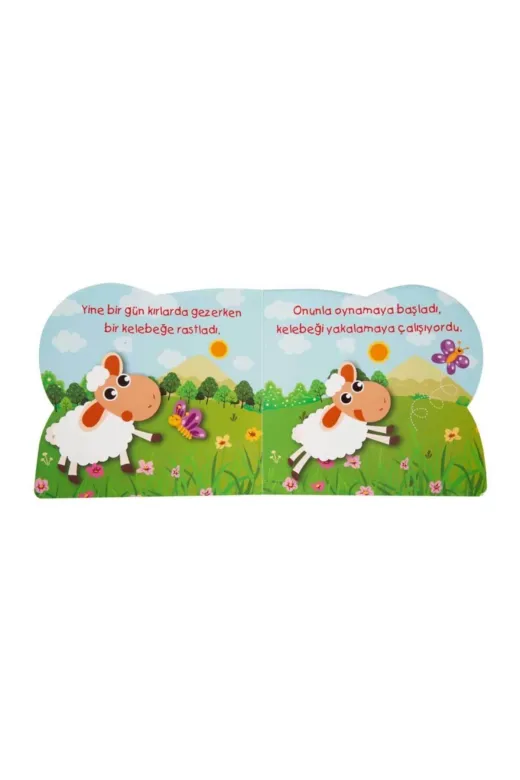 Net Çocuk 9786051243634 Bebek Kitabları 0 12 Ay Bebek Kitapları Sevimli Kuzu Kıvırcık