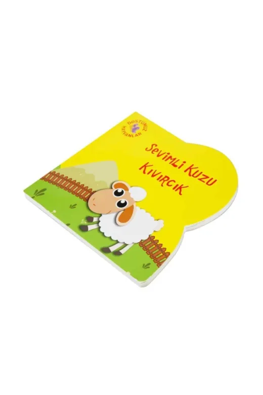 Net Çocuk 9786051243634 Bebek Kitabları 0 12 Ay Bebek Kitapları Sevimli Kuzu Kıvırcık