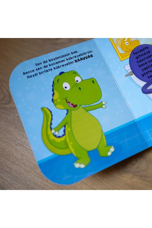 Net Çocuk Yayınları 4356677 Minik Dino - Tuvalet Kitabı