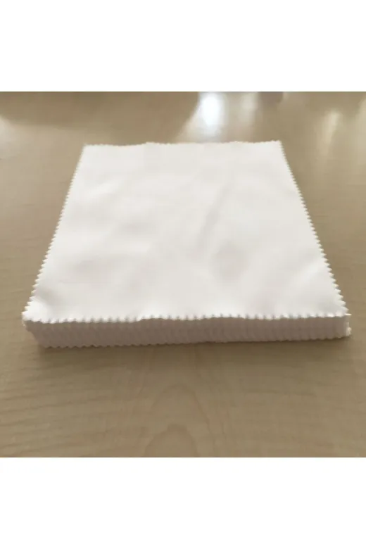 NET OPTİK TYBME886JQSEAVWJ18 50 Adet Eni 15Cm Boyu 18Cm Ekru Renk Mikrofiber Gözlük Camı Temizleme Bezi