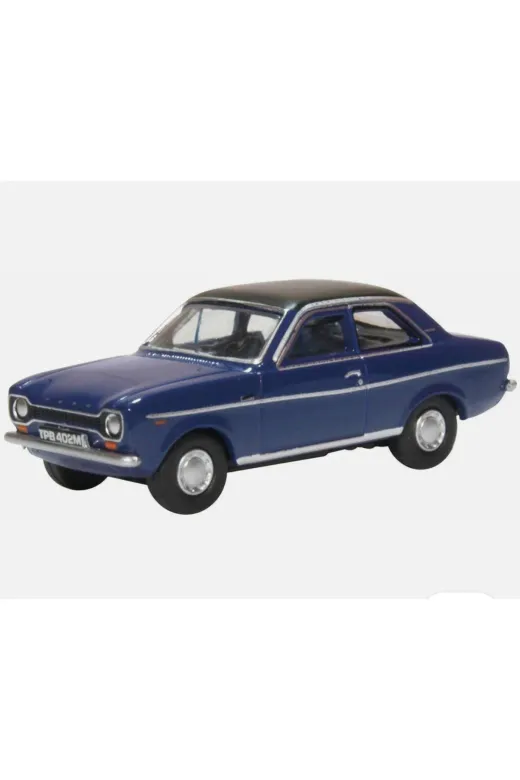 New Oxford oxford-01 Oxford Diecast Model 1:76 Ford Escort Mk1 - Purple Velvet Model Araba