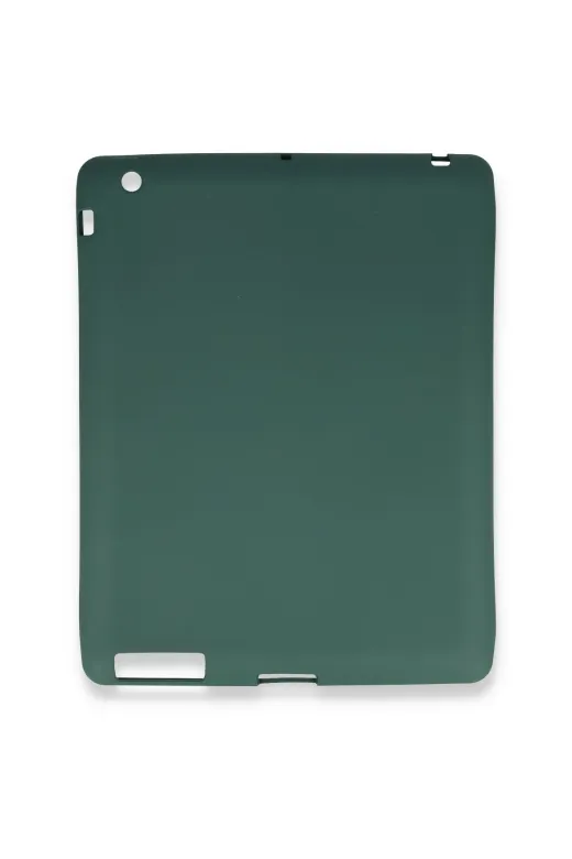 Newface Apple iPad 4 9.7 Kılıf Evo Tablet Silikon - Yeşil