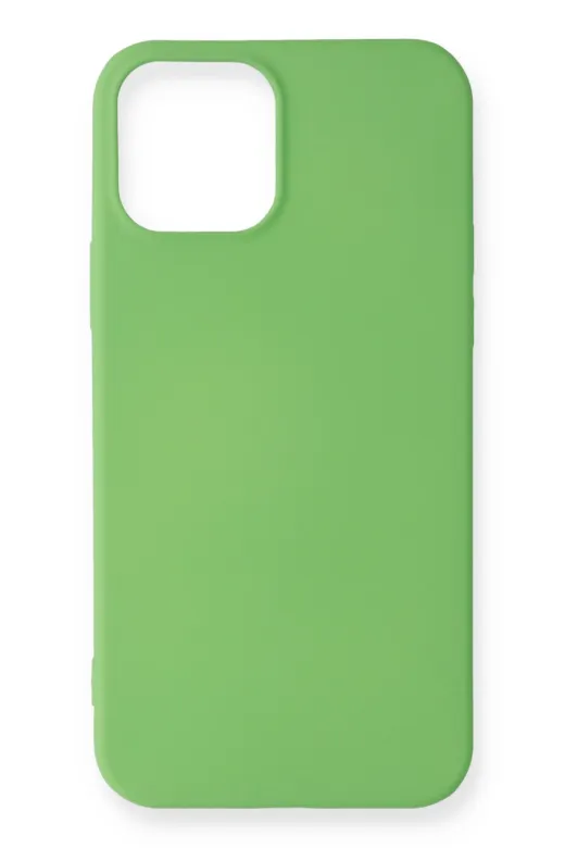 Newface Apple iPhone 12 Mini Kılıf First Silikon - Yeşil