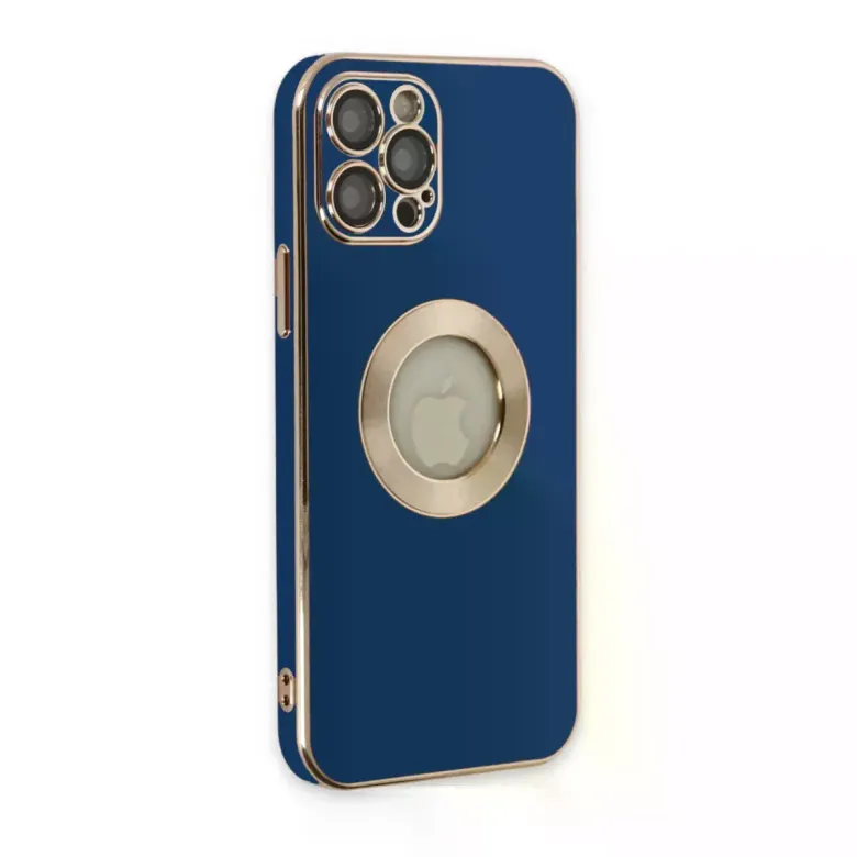 Newface Apple iPhone 12 Pro Kılıf Store Silikon - Mavi