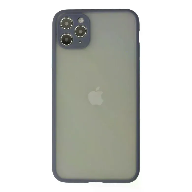 Newface Apple iPhone 12 Pro Max Kılıf Montreal Silikon Kapak - Gri