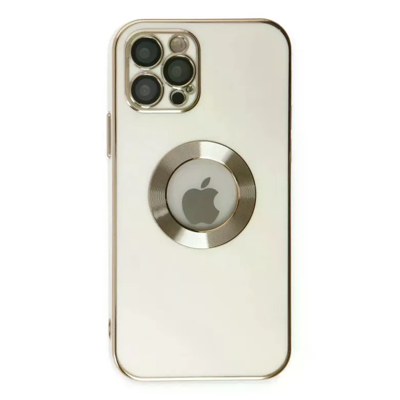 Newface Apple iPhone 12 Pro Max Kılıf Store Silikon - Beyaz