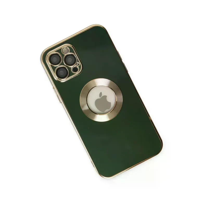 Newface Apple iPhone 12 Pro Max Kılıf Store Silikon - Yeşil