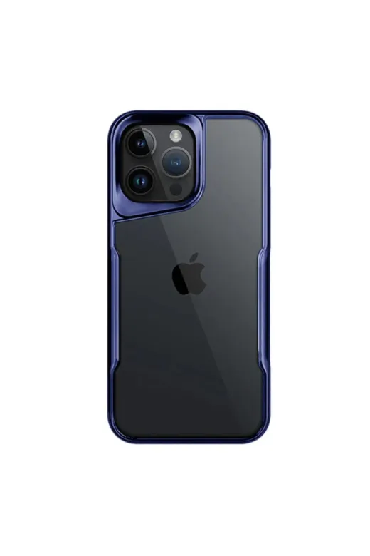 Newface Apple iPhone 16 Pro Kılıf Boyi Silikon Kapak - Lacivert