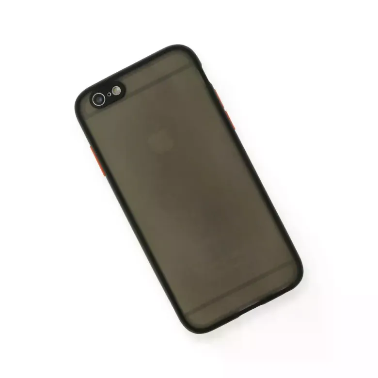 Newface Apple iPhone 6 Kılıf Montreal Silikon Kapak - Siyah