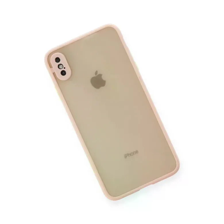 Newface Apple iPhone X Kılıf Montreal Silikon Kapak - Pembe
