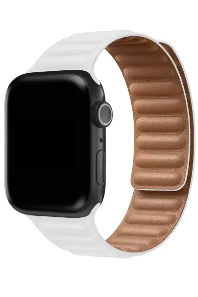 Newface Apple Watch 38mm Loop Kordon - Beyaz