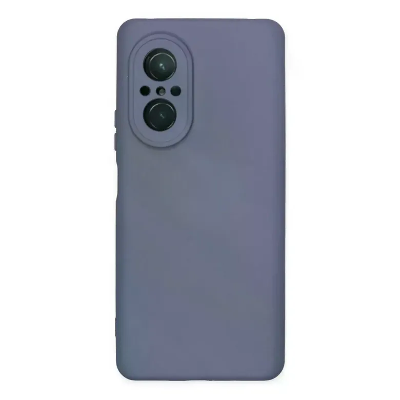 Newface Huawei Nova 9 SE Kılıf Nano içi Kadife Silikon - Gri
