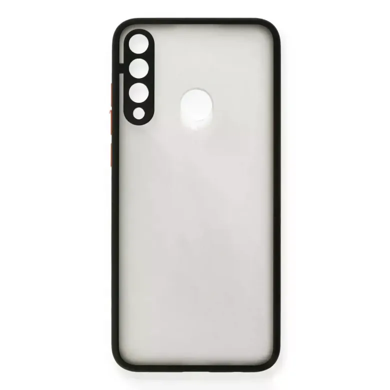 Newface Huawei Y6P Kılıf Montreal Silikon Kapak - Siyah