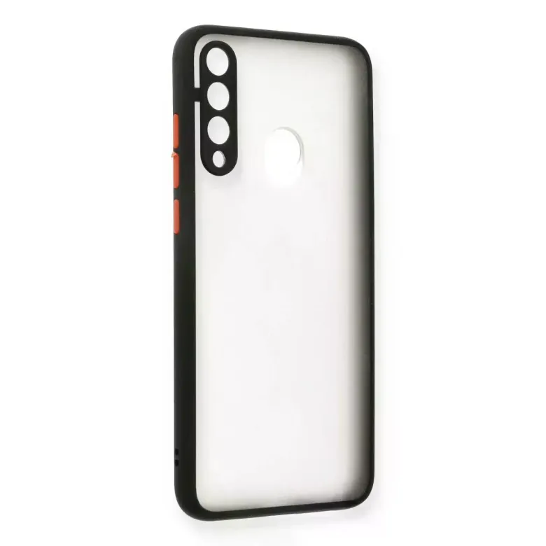 Newface Huawei Y6P Kılıf Montreal Silikon Kapak - Siyah