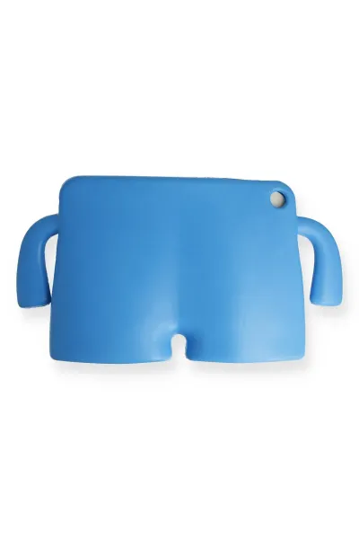 Newface iPad 10.2 (7.nesil) Kılıf Karakter Tablet Silikon - Mavi