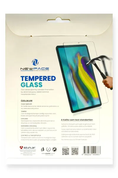 Newface iPad Pro 12.9 (2016) Tablet Cam Ekran Koruyucu