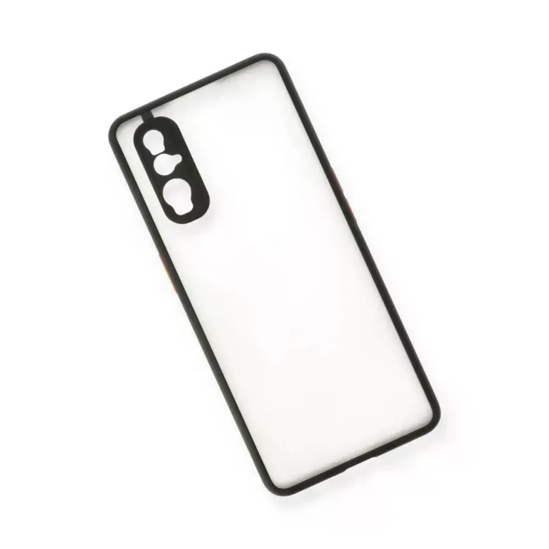 Newface Oppo Find X2 Kılıf Montreal Silikon Kapak - Siyah