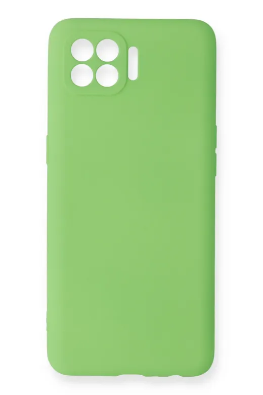 Newface Oppo Reno 4 Lite Kılıf First Silikon - Yeşil
