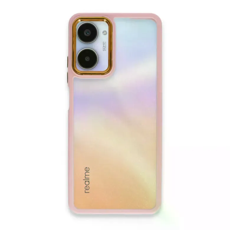Newface Realme 10 Pro 5G Kılıf Dora Kapak - Pudra