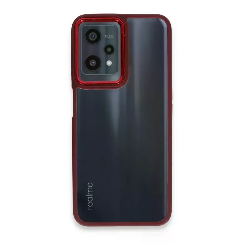 Newface Realme 9 Pro 5G Kılıf Dora Kapak - Kırmızı