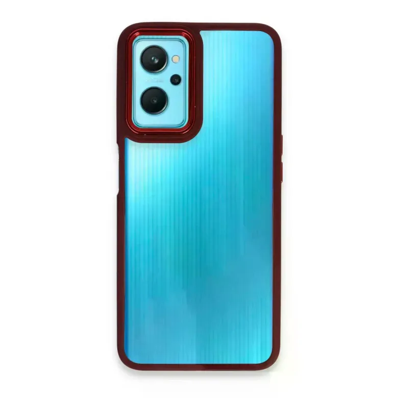 Newface Realme 9i 4G Kılıf Dora Kapak - Kırmızı