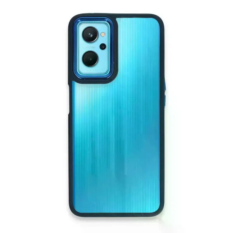 Newface Realme 9i 4G Kılıf Dora Kapak - Mavi