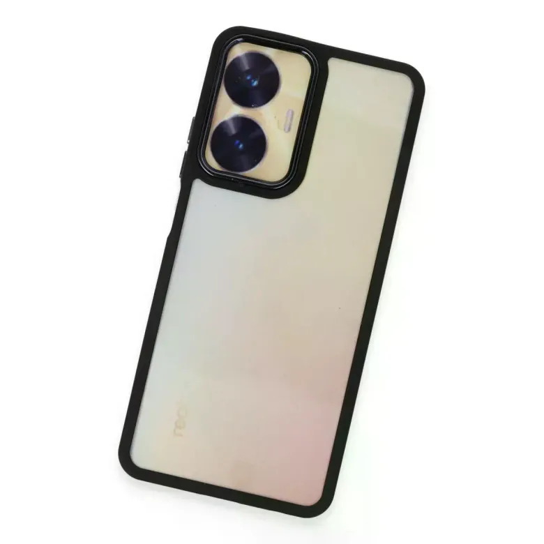 Newface Realme C55 Kılıf Dora Kapak - Siyah