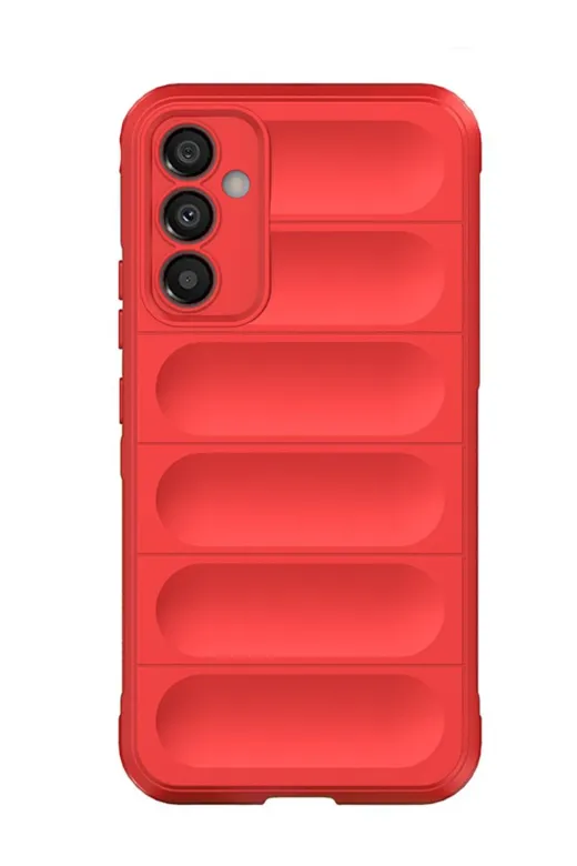 Newface Samsung Galaxy A05S Kılıf Optimum Silikon - Kırmızı