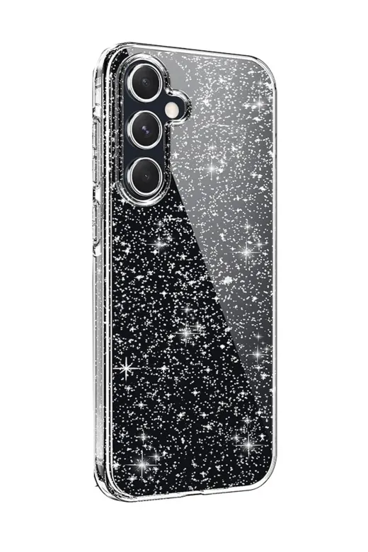 Newface Samsung Galaxy A14 4G Kılıf Glow Kapak - Şeffaf