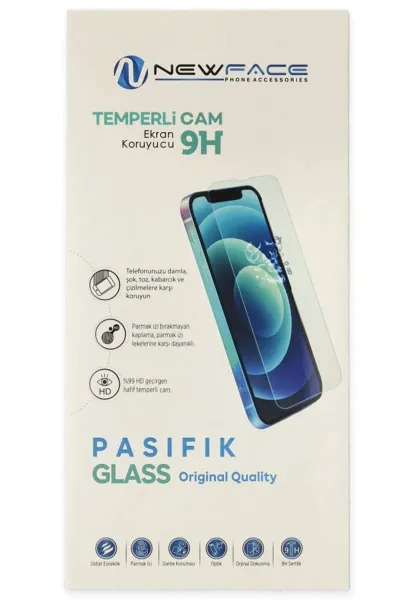 Newface Samsung Galaxy A21 Pasifik Cam Ekran Koruyucu