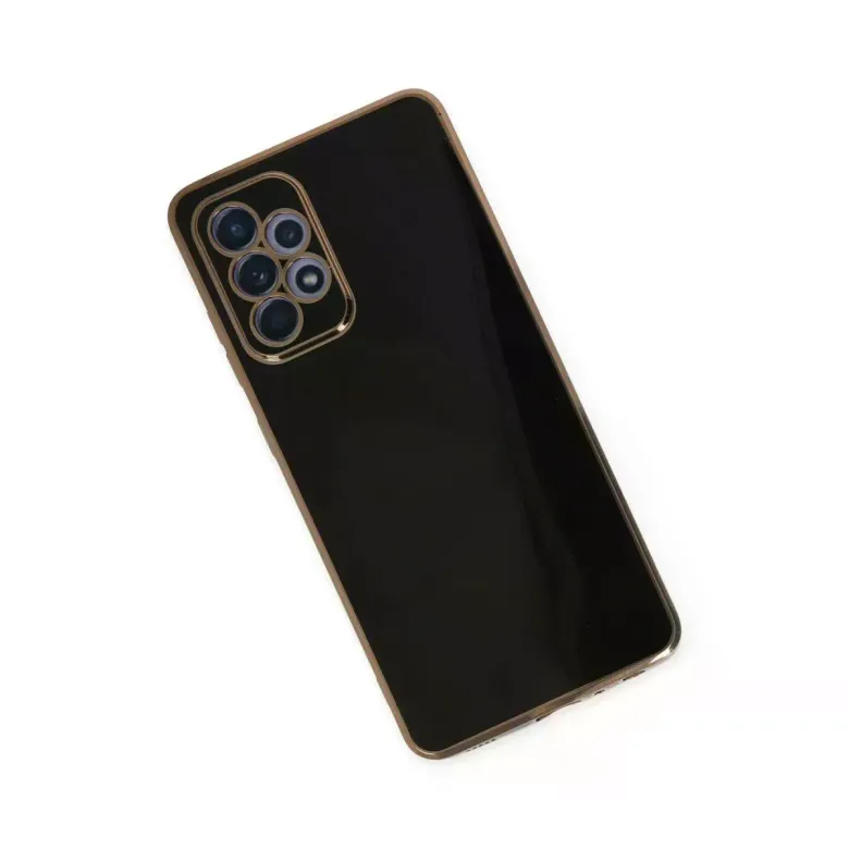 Newface Samsung Galaxy A52 Kılıf Volet Silikon - Siyah