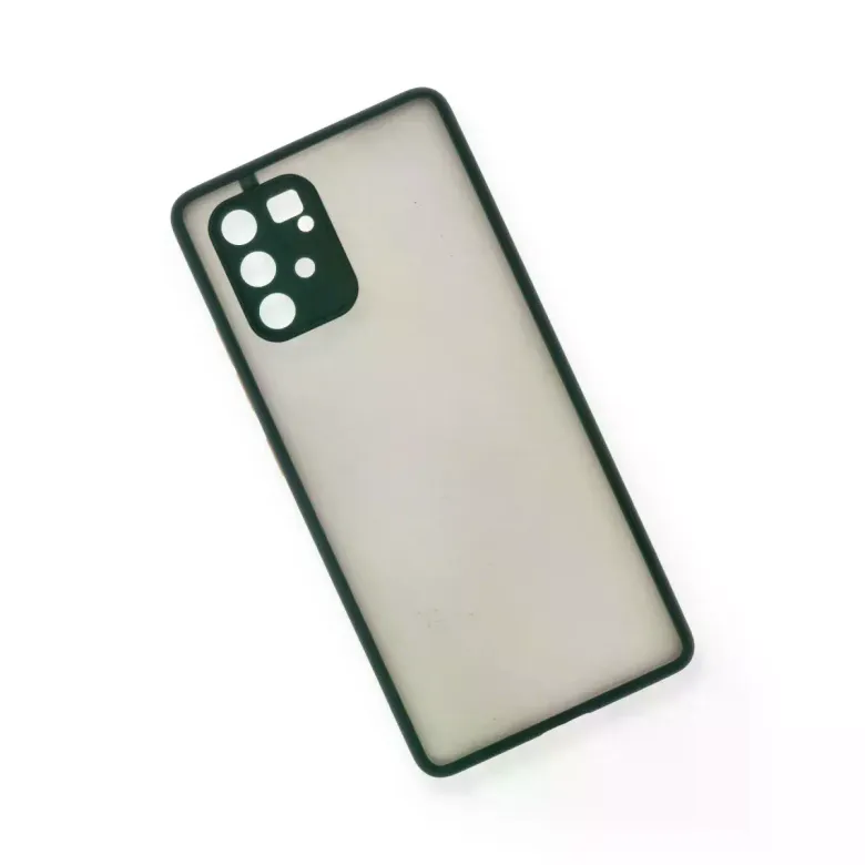 Newface Samsung Galaxy A91 / S10 Lite Kılıf Montreal Silikon Kapak - Yeşil
