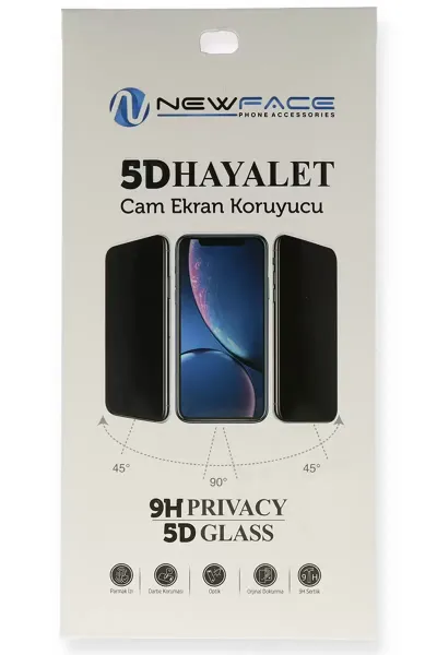 Newface Samsung Galaxy S22 Plus 5D Hayalet Cam Ekran Koruyucu