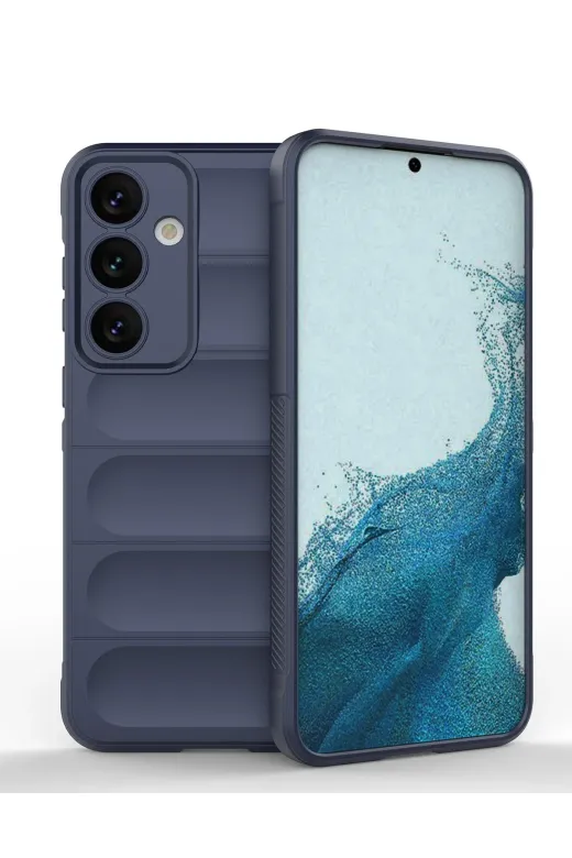 Newface Samsung Galaxy S24 Kılıf Optimum Silikon - Lacivert